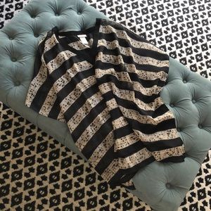 Michael Kors women’s striped tunic cover-up